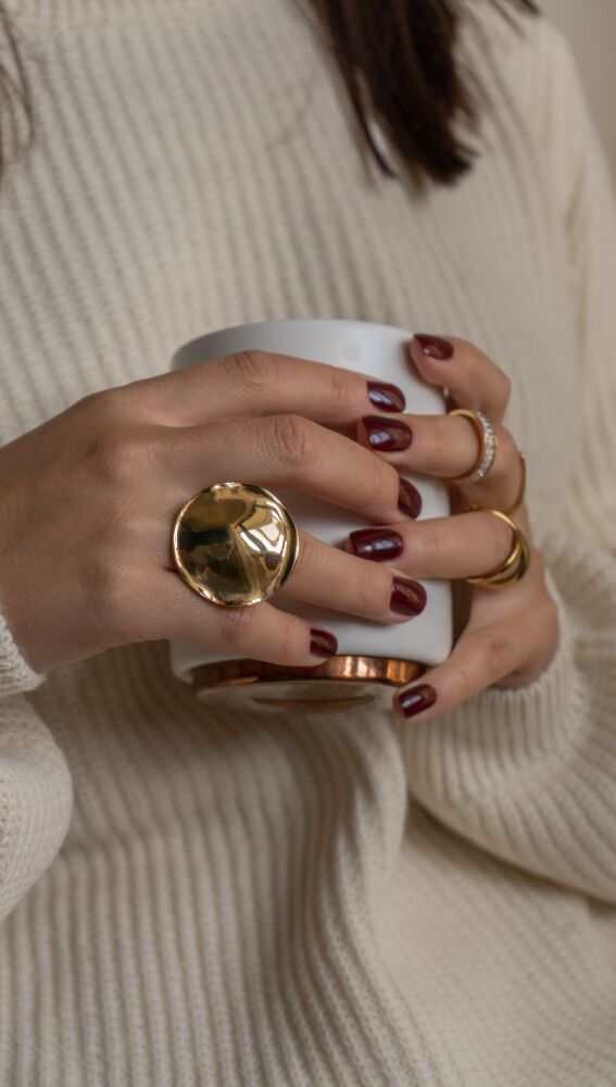 Manicura marrón