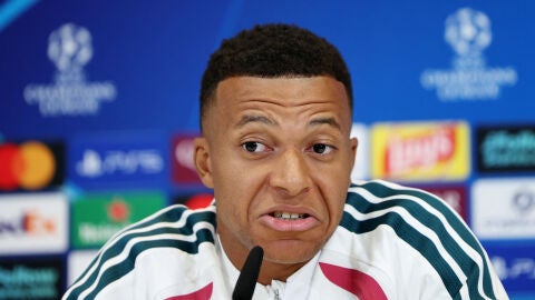 Kylian Mbapp&eacute;, en rueda de prensa