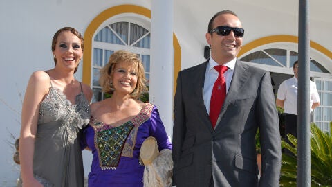 Rocío Carrasco, María Teresa Campos y Fidel el Albiac