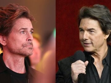 Rob Lowe y Tom Cruise