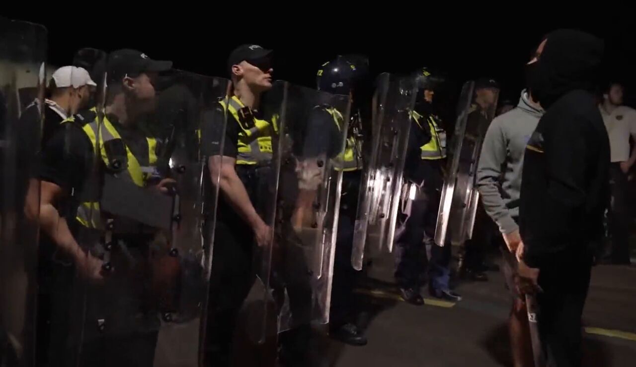 Altercados en Inglaterra