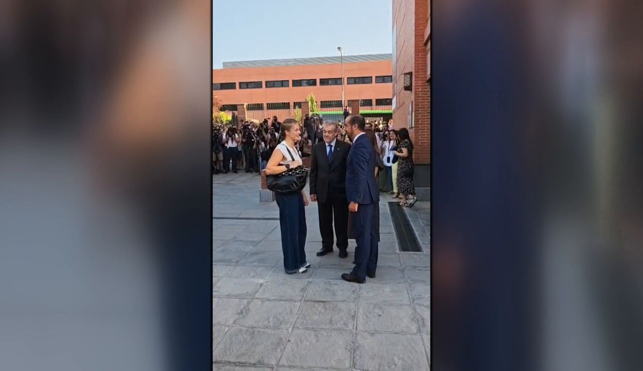 La princesa Leonor acude a la UC3M.