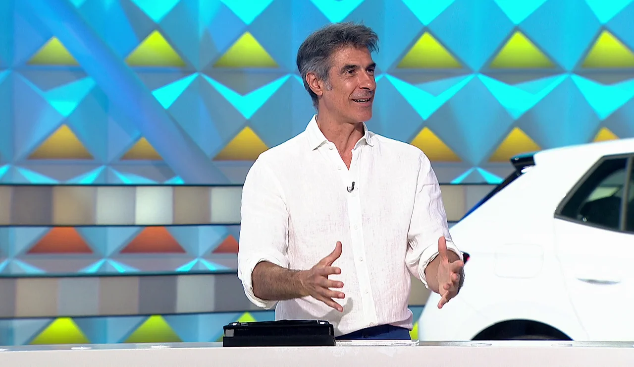 Jorge Fernández en La ruleta de la suerte