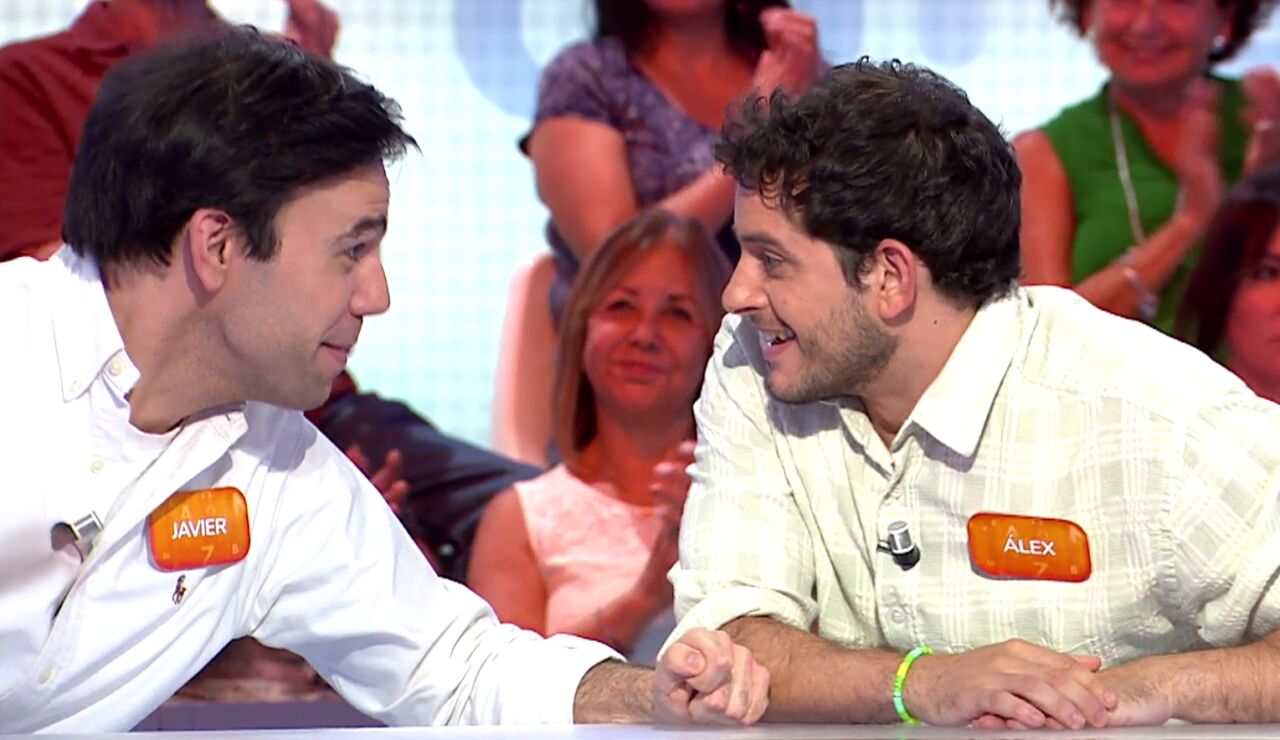 Javier y &Aacute;lex Villaz&aacute;n en Pasapalabra