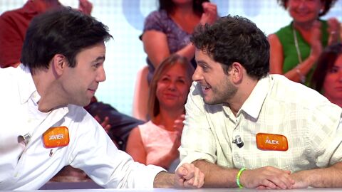 Javier y &Aacute;lex Villaz&aacute;n en Pasapalabra