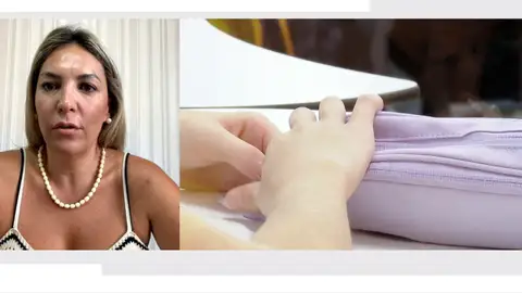 Miriam Fedal, madre ceutí, en Antena 3 Noticias. Miriam Fedal, madre ceutí, en Antena 3 Noticias.