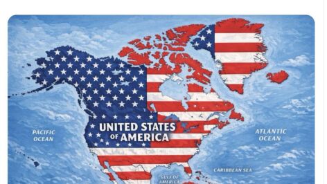 Trump publica el "nuevo mapa" de Estados Unidos 