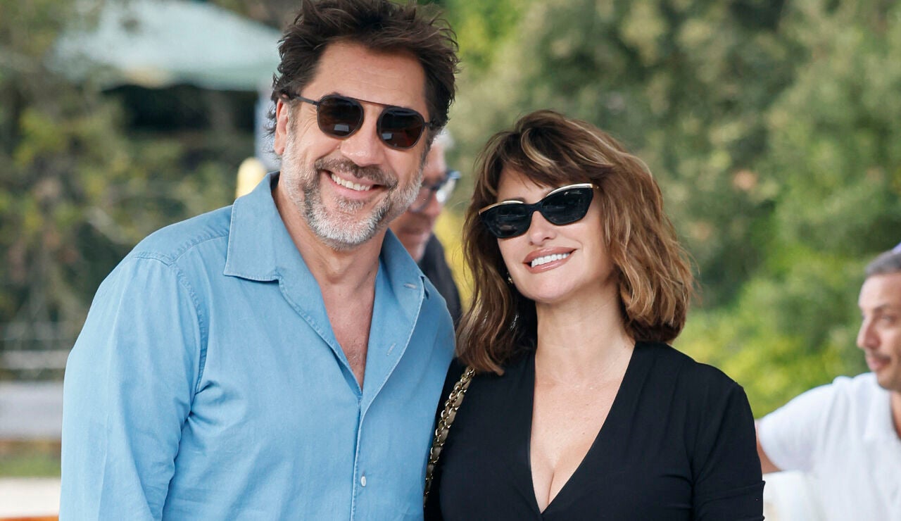 Pen&eacute;lope Cruz y Javier Bardem en el Festival de Venecia 2026