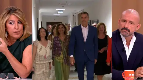 Susana Díaz, en Espejo Público. Susana Díaz, en Espejo Público.