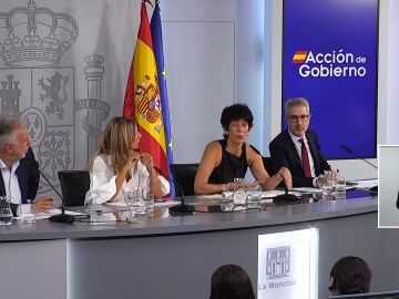Rueda de prensa tras el Consejo de Ministros.