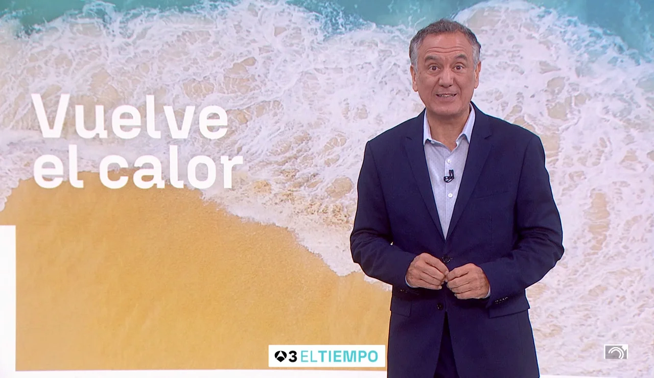 Roberto Brasero avisa de que "vuelve el calor"