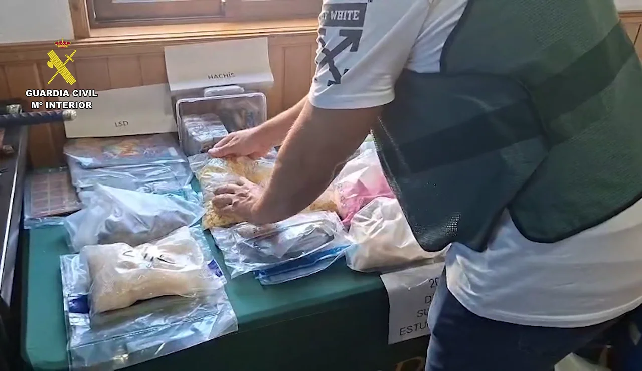 100 gramos de metanfetamina en Ghana, pista clave para desmantelar una banda de droga en Valencia