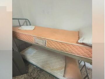 Colch&oacute;n en uno de los acuartelamiento