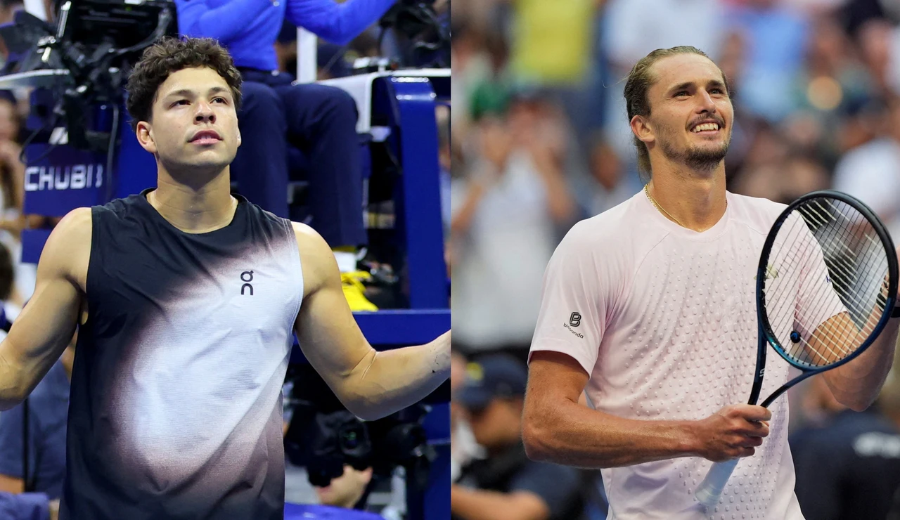 Ben Shelton y Alexander Zverev, finalistas del US Open 2026