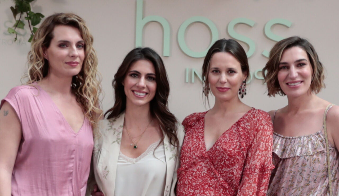 Alejandra, Ana Cristina Portillo, Claudia y Eugenia Osborne