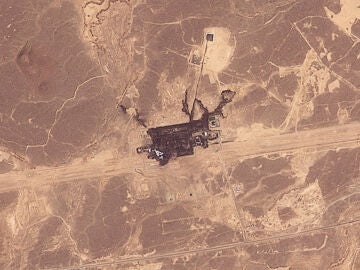 Imagen sat&eacute;lite del oleoducto en la regi&oacute;n de Hejaz