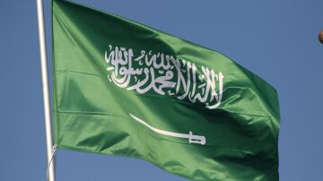 Imagen de archivo de la bandera de Arabia Saud&iacute;.