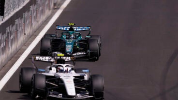 Fernando Alonso y Carlos Sainz en el GP de Madrid