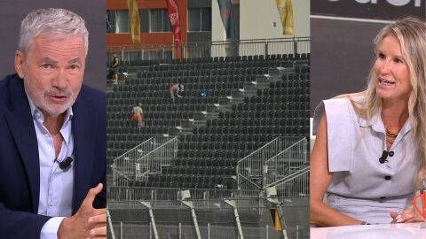 El matrimonio Varsawsky sobre la ausencia de ministros en el Gran Premio.
