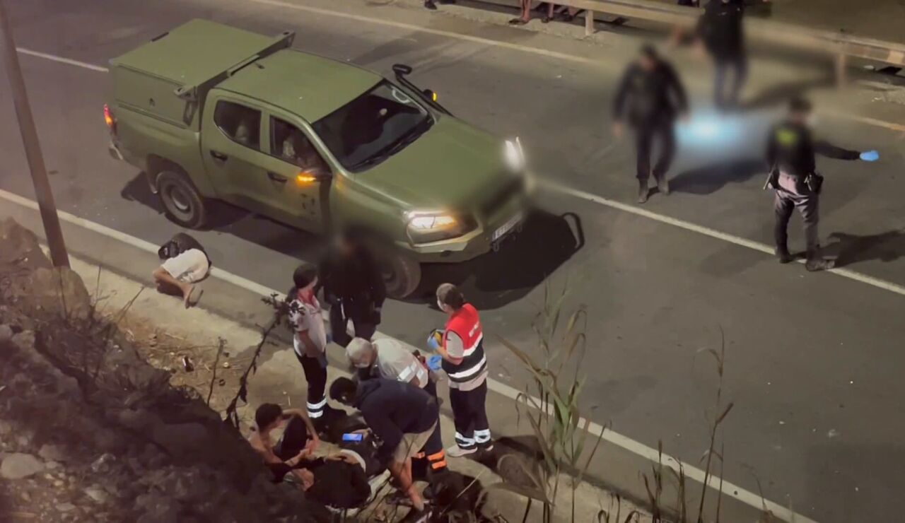 Imagen de una reyerta en Ceuta