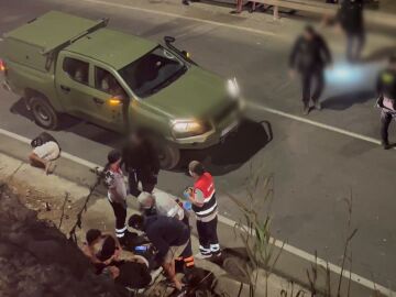 Imagen de una reyerta en Ceuta