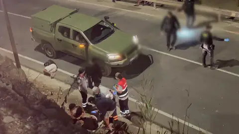 Imagen de una reyerta en Ceuta Imagen de una reyerta en Ceuta