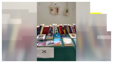 Libros solidarios en Leioa (Vizcaya)