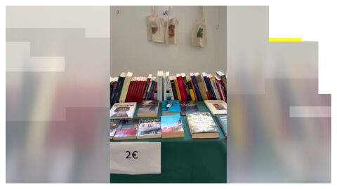 Libros solidarios en Leioa (Vizcaya)