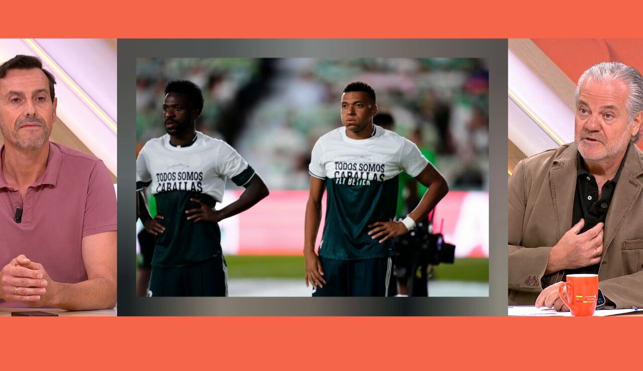 Marcos de Quinto comprende a Mbapp&eacute; y a Vinicius tras quitarse la camiseta de apoyo a Ceuta