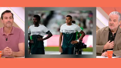 Marcos de Quinto comprende a Mbappé y a Vinicius tras quitarse la camiseta de apoyo a Ceuta Marcos de Quinto comprende a Mbappé y a Vinicius tras quitarse la camiseta de apoyo a Ceuta