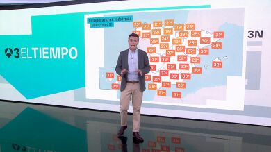 El calor da tregua en un día marcado por fuertes tormentas en el este del país