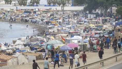 Imagen de archivo de la playa del Trampol&iacute;n en Ceuta