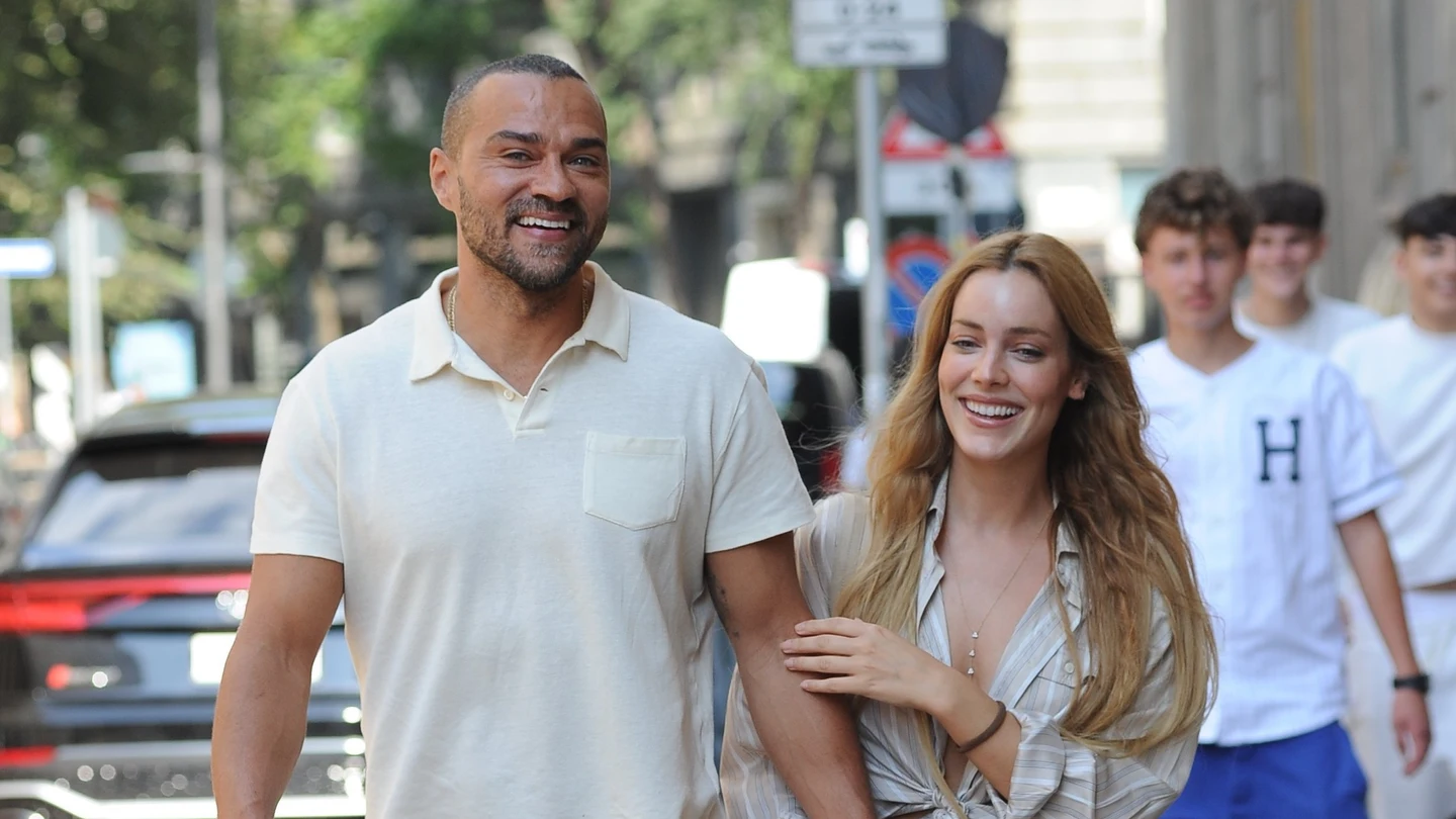 Jesse Williams y Alejandra Onieva Jesse Williams y Alejandra Onieva