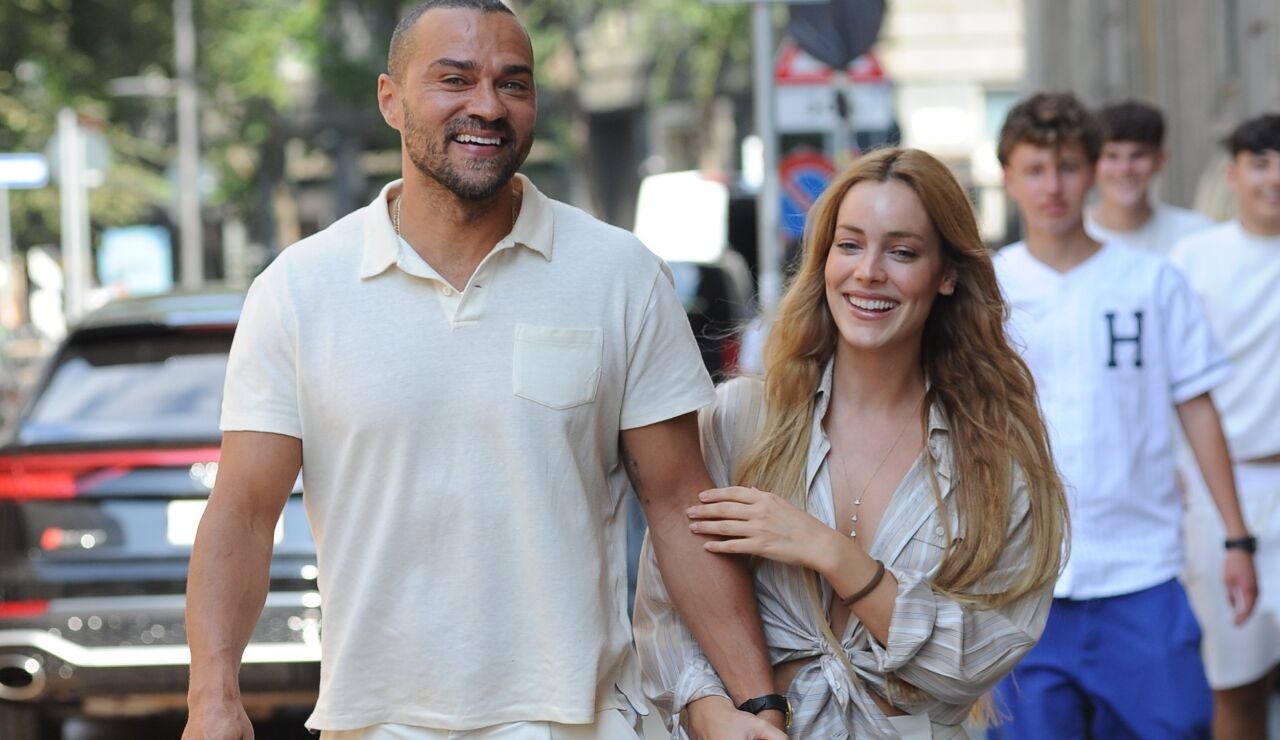 Jesse Williams y Alejandra Onieva