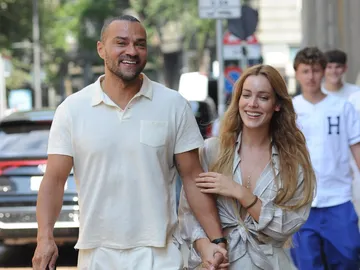 Jesse Williams y Alejandra Onieva Jesse Williams y Alejandra Onieva