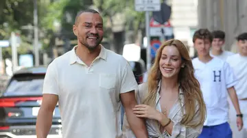 Jesse Williams y Alejandra Onieva Jesse Williams y Alejandra Onieva