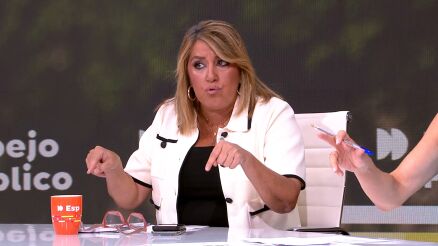 Susana D&iacute;az critica a los miembros socialistas que creen que "el PP gana el relato" 