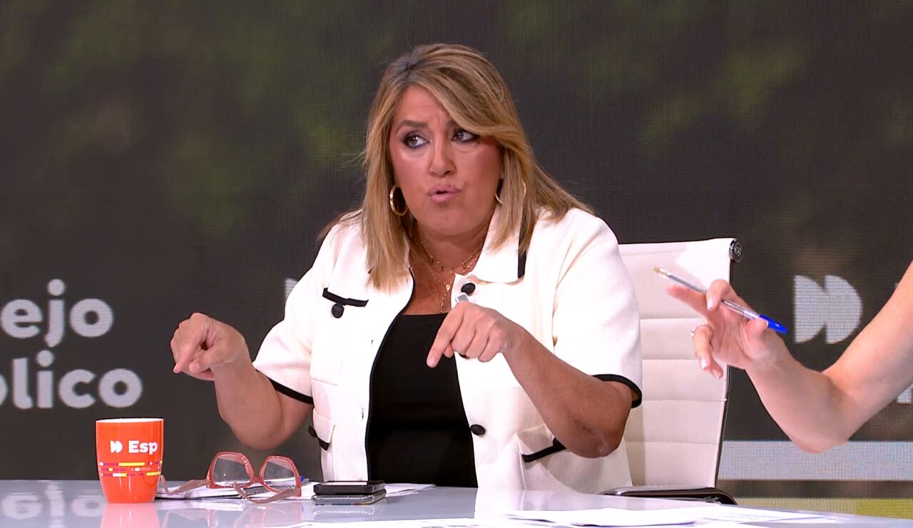 Susana D&iacute;az critica a los miembros socialistas que creen que "el PP gana el relato" 