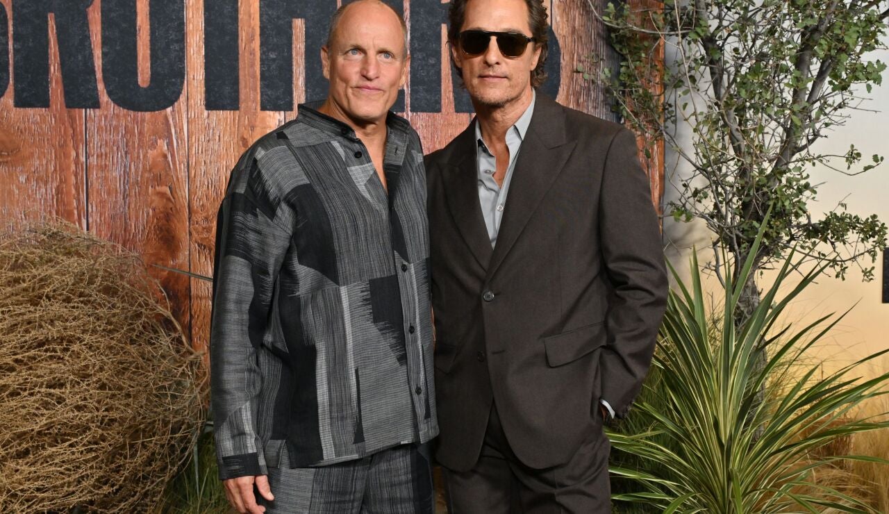 Matthew McConaughey y Woody Harrelson presentan la serie Brothers