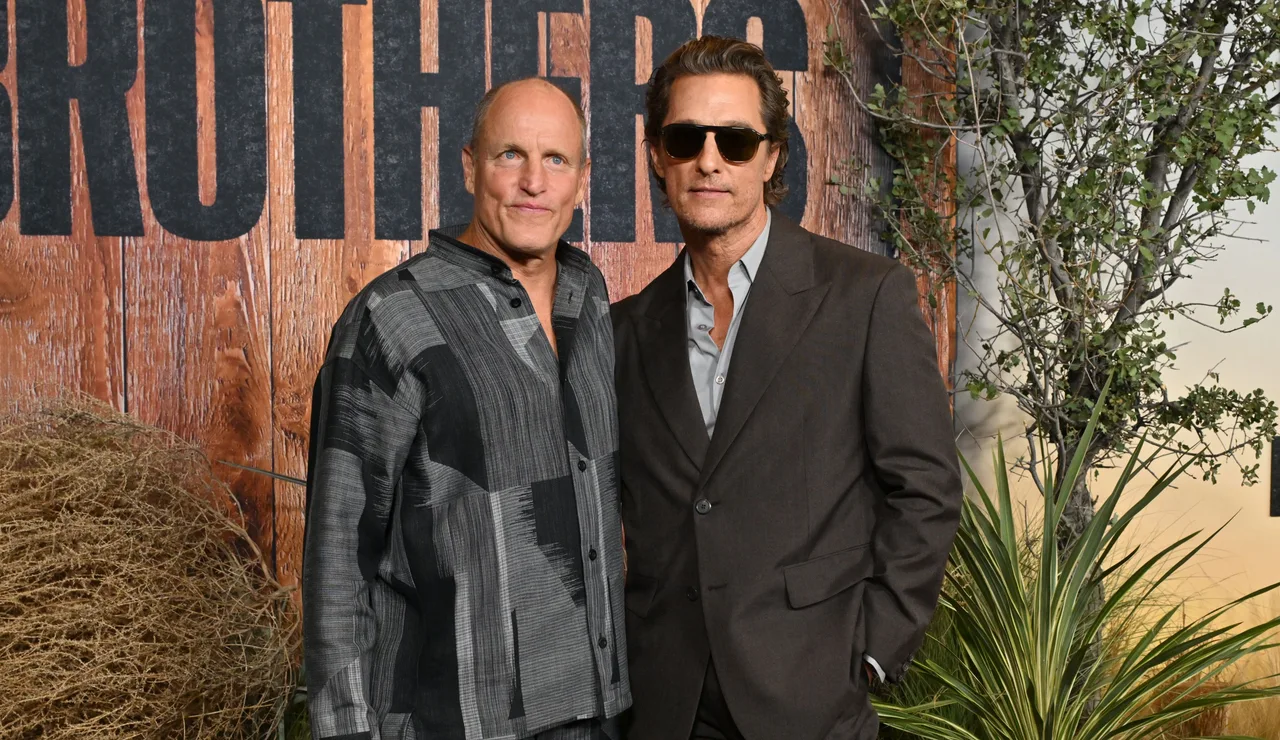 Matthew McConaughey y Woody Harrelson presentan la serie Brothers