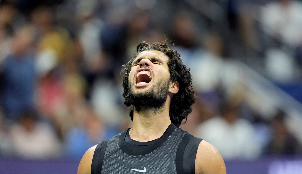 Carlos Alcaraz durante el US Open 2026