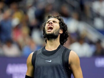 Carlos Alcaraz durante el US Open 2026