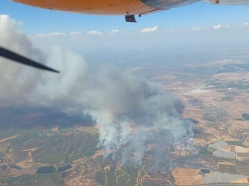 Lugar del incendio