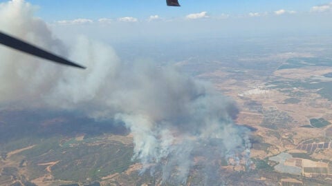 Lugar del incendio