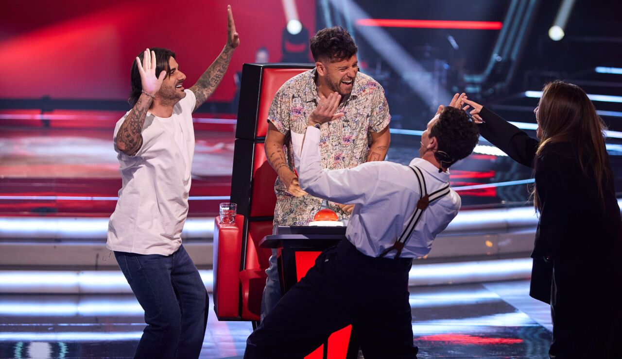 Melendi, Pablo L&oacute;pez, Mika y Lola &Iacute;ndigo en La Voz 2026