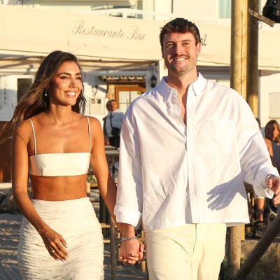 Anna Ferrer y Mario Crist&oacute;bal en su preboda