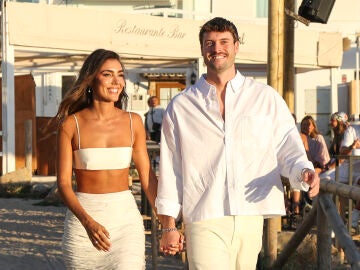 Anna Ferrer y Mario Crist&oacute;bal en su preboda
