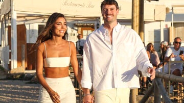 Anna Ferrer y Mario Crist&oacute;bal en su preboda