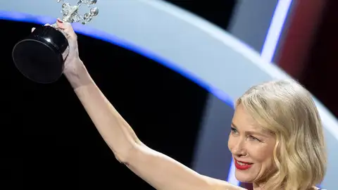 Naomi Watts durante la gala de entrega de su Premio Donostia Naomi Watts durante la gala de entrega de su Premio Donostia