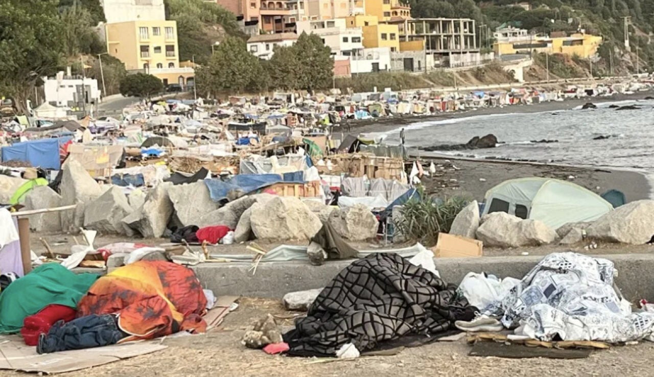 Imagen de la Playa del Trampol&iacute;n